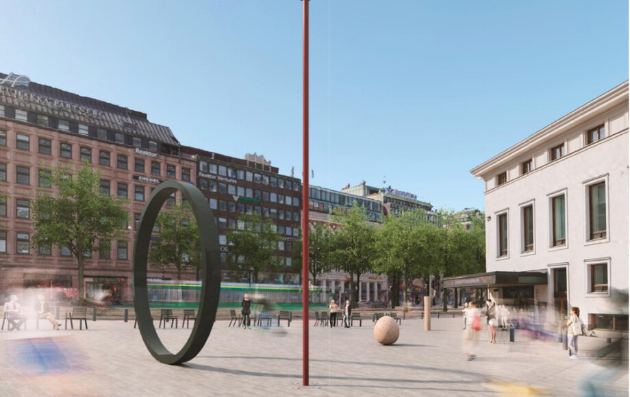 Helsinki hyväksyi taidelahjoituksen – ruotsalaisen Eva Langen veistos tulee Erottajalle