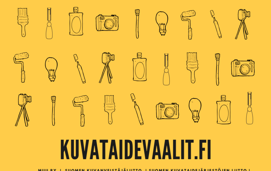 Kuvataidevaalit-sivusto kartoittaa ehdokkaiden taidepoliittisia näkemyksiä